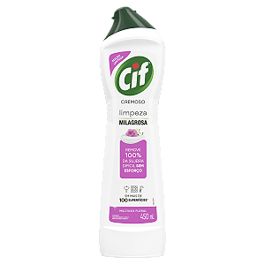 SAPONÁCEO CIF CREMOSO FLORAL - 450ML