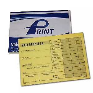 VALE DESPESAS AMARELO C/50 FLS - PACHECO