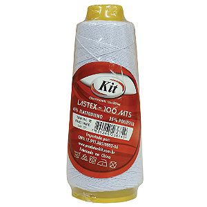LASTEX N.02 100MTS BRANCO - KIT