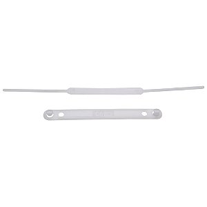 GRAMPO PLÁSTICO DELLOFIX 0301 BRANCO C/50 UNIDADES - DELLO