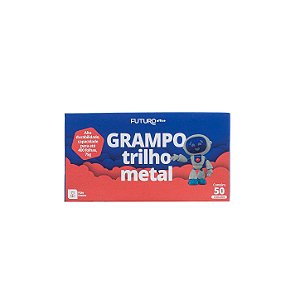 GRAMPO TRILHO METAL C/50 UNIDADES - FUTURO OFFICE