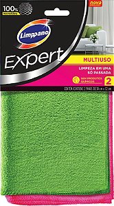PANO MICROFIBRA MULTIUSO EXPERT C/2 UNIDADES - LIMPPANO