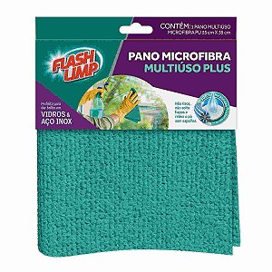 PANO MICROFIBRA MULTIUSO PLUS 35CMX35CM - FLASH LIMP