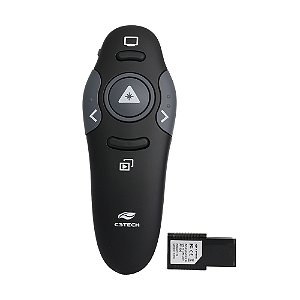 APRESENTADOR SEM FIO COM LASER AP-400BK - C3TECH