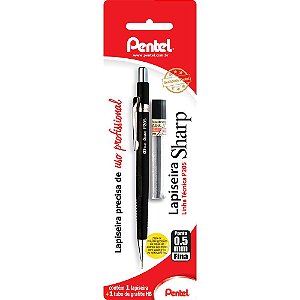LAPISEIRA SHARP SM-P205-AM6 PRETA 0.5MM - PENTEL