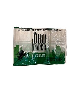 PAPEL TOALHA INTERFOLHA 20X21 CELULOSE C/700 FLS - OROPAPER