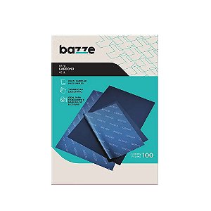 CARBONO PAPEL AZUL A4 C/100 FOLHAS - BAZZE