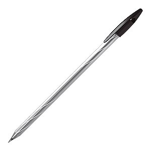 CANETA ESFEROGRÁFICA CIS SPIRO PRO 0.7MM PRETA - CIS