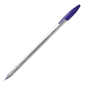 CANETA ESFEROGRÁFICA CIS SPIRO PRO 0.7MM AZUL - CIS