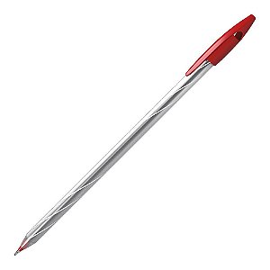 CANETA ESFEROGRÁFICA CIS SPIRO PRO 0.7MM VERMELHA - CIS