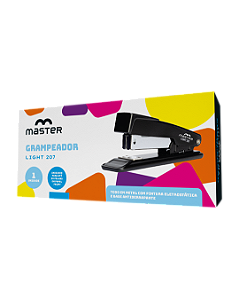 GRAMPEADOR LIGHT 207 PRETO 20 FOLHAS - MASTER