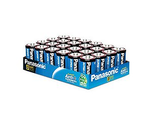 PILHA COMUM D GRANDE C/24 UNIDADES - PANASONIC