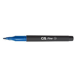 CANETA FINE MARKER 1.0MM AZUL - CIS