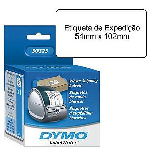 ETIQUETA PARA IMPRESSORA TÉRMICA 54MMX102MM C/220 UNIDADES - DYMO