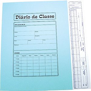 DIÁRIO DE CLASSE BIMESTRAL 8 FLS C/50 UNIDADES - TAMOIO