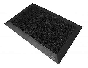 TAPETE SANITIZANTE PRETO 38CMX58CM - KAPAZI