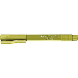 CANETA FINE PEN 0.4MM VERDE FOLHA - FABER-CASTELL