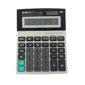 CALCULADORA ELETRÔNICA PS-8875 12 DÍGITOS - HOOPSON