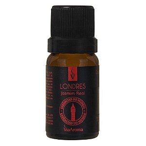 Essência Londres - Jasmim Real - 10ml - Via Aroma