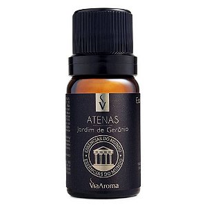 Essência Atenas - Jardim de Gerânio - 10ml - Via Aroma