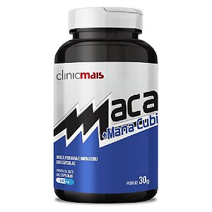 Maca Peruana + Mana Cubiu 60 cápsulas - Clinicmais