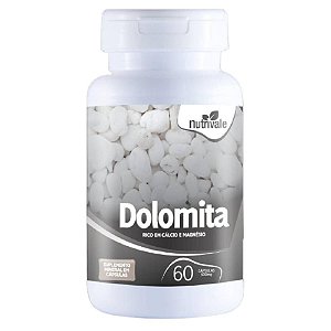 Dolomita ( Cálcio + Magnésio) 60 cápsulas - Nutrivale
