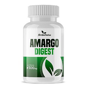 Amargo Digest 500mg 60 cápsulas - Herbanatus