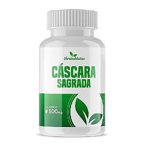 Cascara Sagrada 500mg 60 cápsulas - Herbanatus