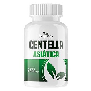 Centella Asiática 500mg 60 cápsulas - Herbanatus