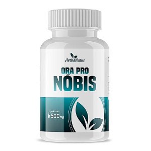 Ora Pro Nobis 500mg 60 cápsulas - Herbanatus