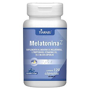 Melatonina Z + L-Triptofano 120 cápsulas - Tiaraju