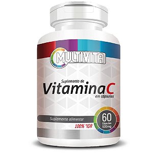 Vitamina C (revestida) 100% IDR 60 cápsulas - Flora Nativa