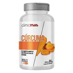 Cúrcuma 60 Cápsulas - Clinicmais