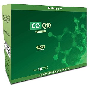 Coenzima Q10 (100mg por cápsula) 30 Cápsulas - Macrophytus