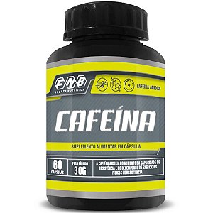 Cafeína Anidra (200mg por cápsula) 60 Cápsulas - FNB Sports