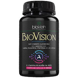Biovision (Luteína, Zeaxantina e Vitaminas) 60 cápsulas - Bioklein