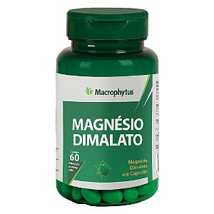 Magnésio Dimalato 260mg 60 cápsulas - Macrophytus