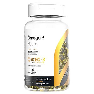 Ômega 3 NEURO MEG-3® EPA/DHA 60 Softgels - Natulha
