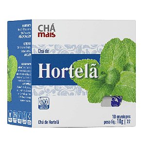 Chá de Hortelã 10 sachês - Chá mais