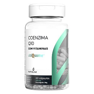 Coenzima Q10 Ubiqsome® com Vitaminas 60 Cápsulas - Natulha