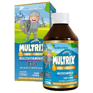 MULTRIX (Xarope Infantil com Vitaminas de A a Z) 120ml - Flora Nativa