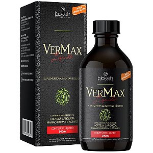 VerMax (Hortelã, carqueja, mamão papaya e agrião) 500ml - Bioklein