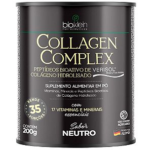 Collagen Complex ( Colágeno Hidrolisado, Verisol e Vitaminas) 200g - Bioklein