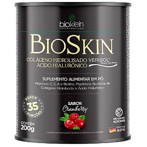 BioSkin (Colágeno Verisol, Ácido Hialurônico e Vitaminas) 200g - Bioklein
