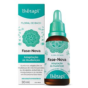 Floral De Bach Fase Nova (Adaptação às mudanças) 30ml - Thérapi