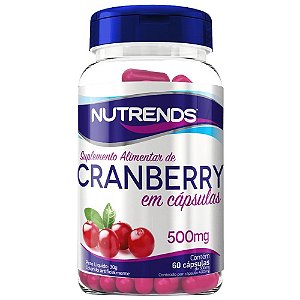 Cranberry 500mg 60 cápsulas - Nutrends