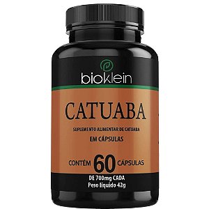 Catuaba 700 mg 60 cápsulas - Bioklein