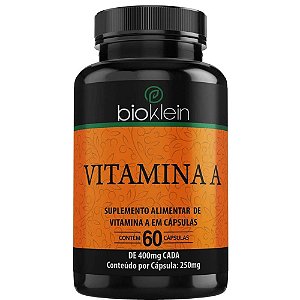 Vitamina A 60 cápsulas - Bioklein