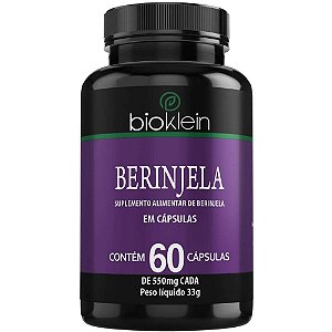 Berinjela 550mg 60 cápsulas - Bioklein