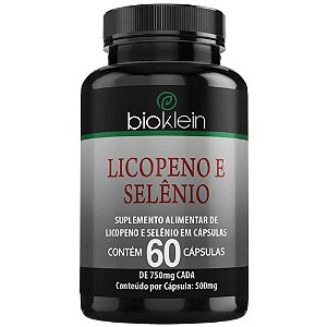 Licopeno + Selênio 60 cápsulas - Bioklein